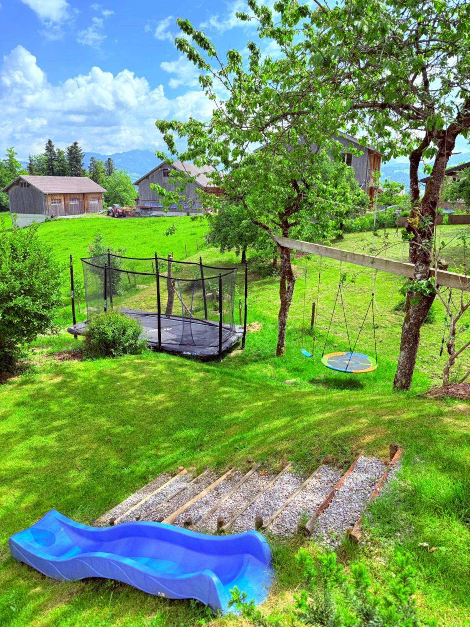 Wiesen Appartment Schwarzenberg im Bregenzerwald Exterior foto